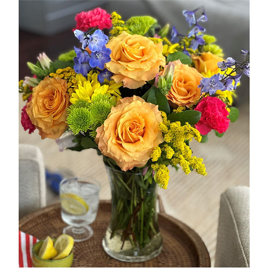 Bold & Bright – A Florist Original – STEMZ FLORIST & TREASURES, Calgary AB