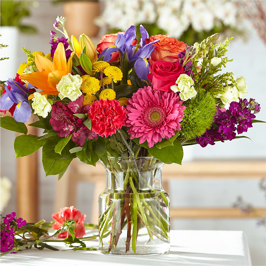 Bold & Bright – A Florist Original – STEMZ FLORIST & TREASURES, Calgary AB