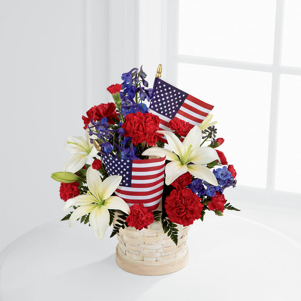 American Glory Bouquet – STEMZ FLORIST & TREASURES, Calgary AB