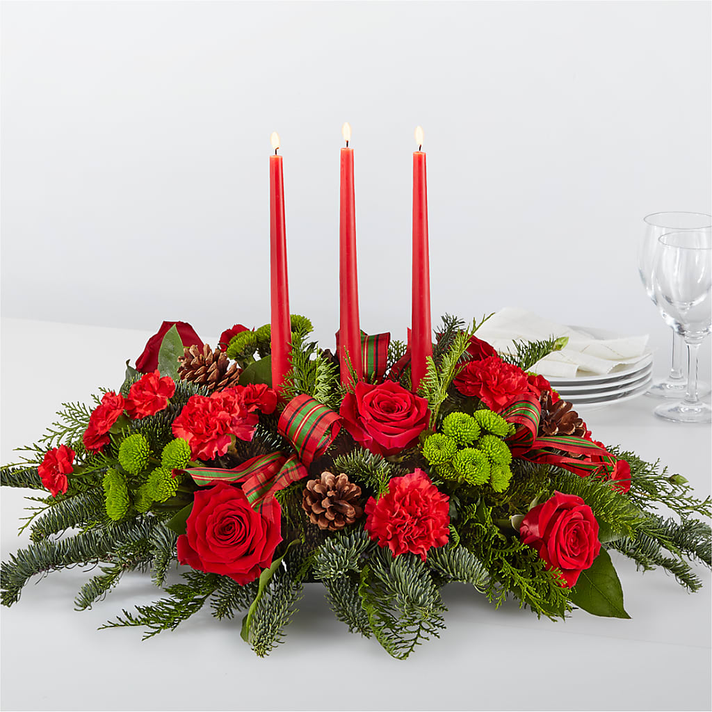 By the Candlelight Centerpiece – STEMZ FLORIST & TREASURES, Calgary AB