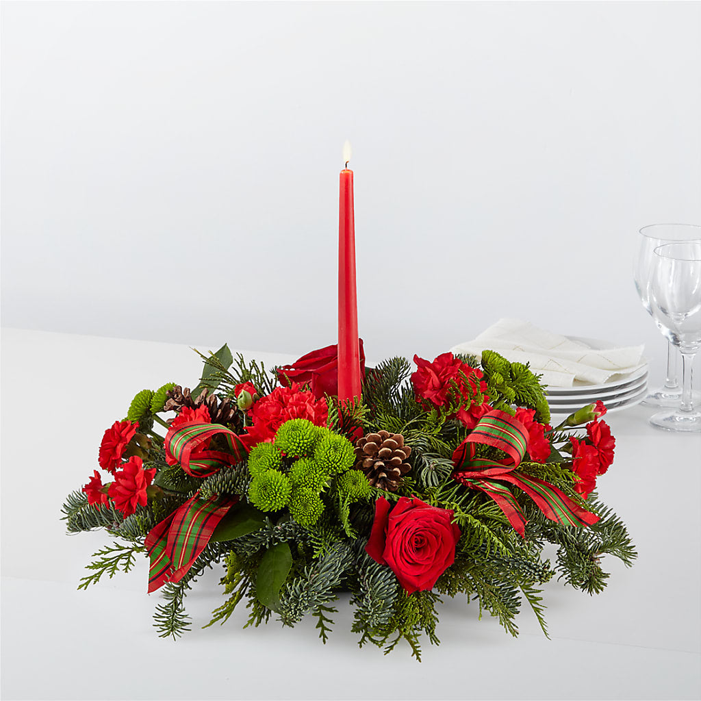 By the Candlelight Centerpiece – STEMZ FLORIST & TREASURES, Calgary AB