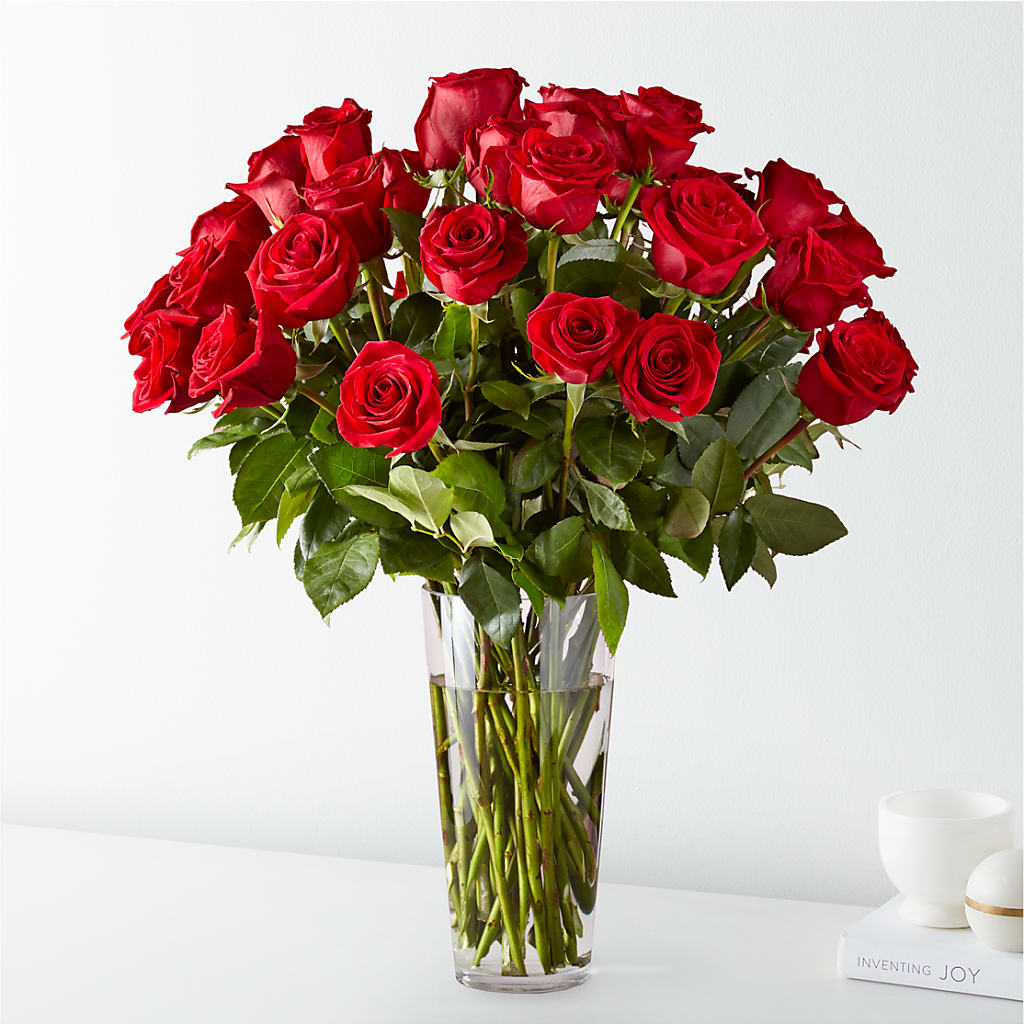 Long Stem Red Rose Bouquet – STEMZ FLORIST & TREASURES, Calgary AB