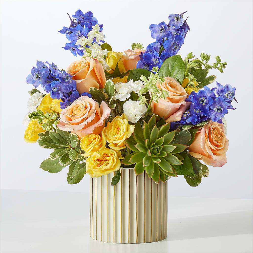 Cobalt Reverie Bouquet – STEMZ FLORIST & TREASURES, Calgary AB