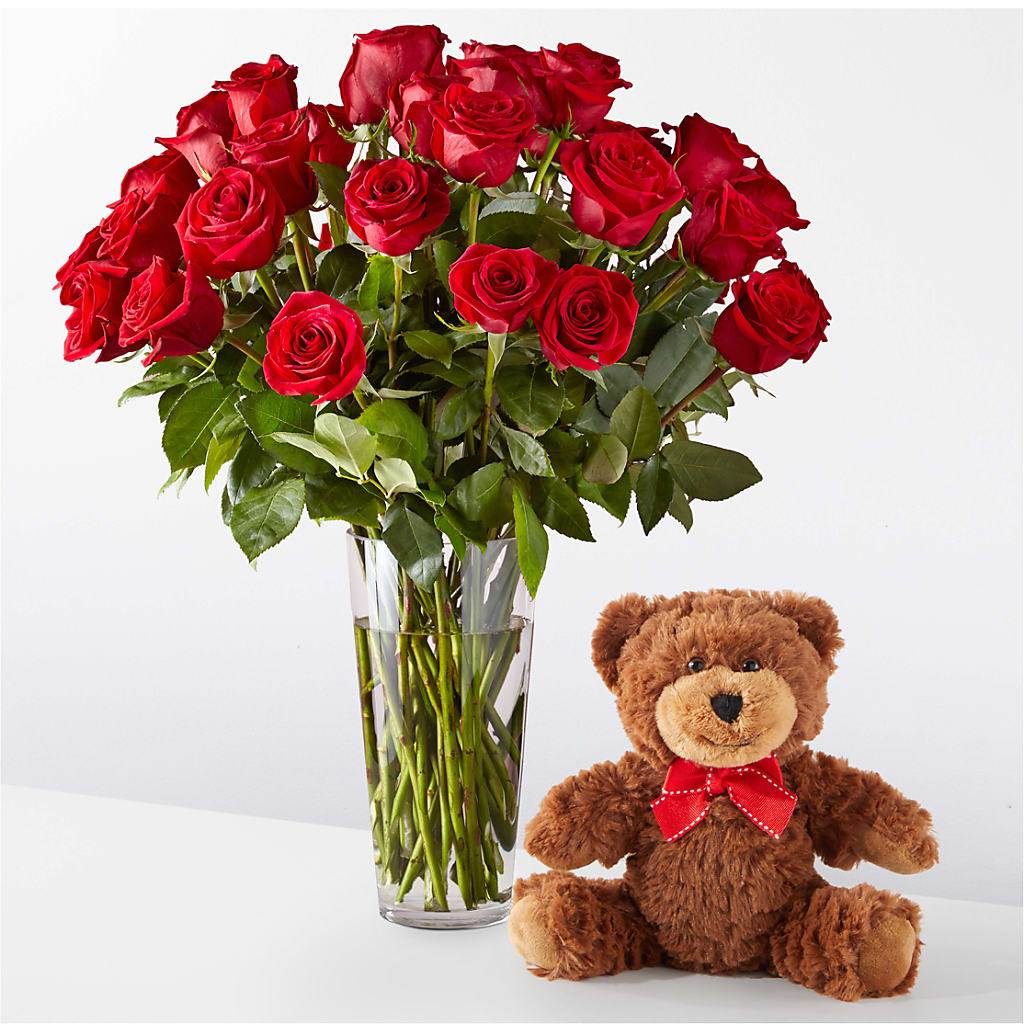 Romantic Long Stem Red Rose Bouquet Bundles – STEMZ FLORIST & TREASURES, Calgary AB