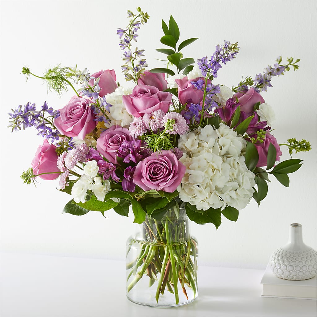 Violet Caress Bouquet – STEMZ FLORIST & TREASURES, Calgary AB