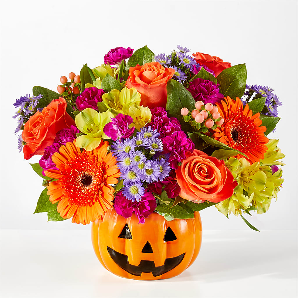 Tricks & Treats Pumpkin – STEMZ FLORIST & TREASURES, Calgary AB