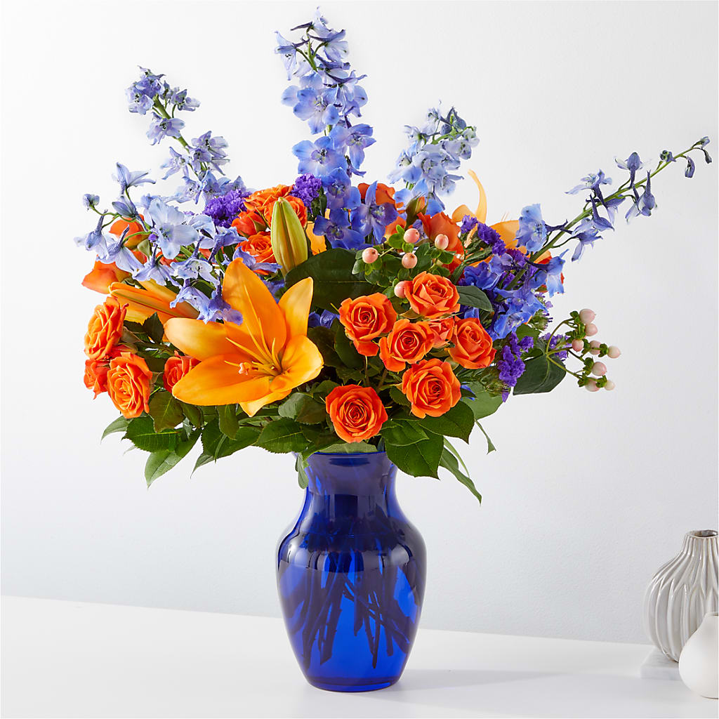 Radiant Citrus Bouquet – STEMZ FLORIST & TREASURES, Calgary AB