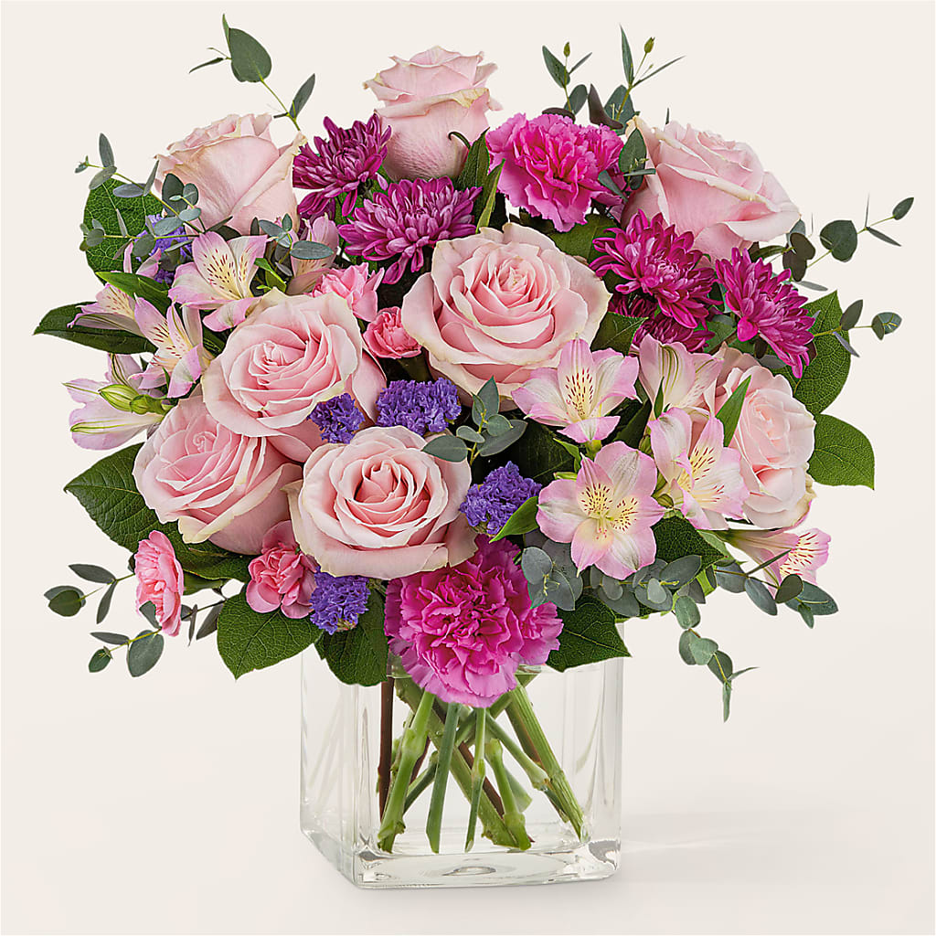Rosy Radiance Bouquet – STEMZ FLORIST & TREASURES, Calgary AB