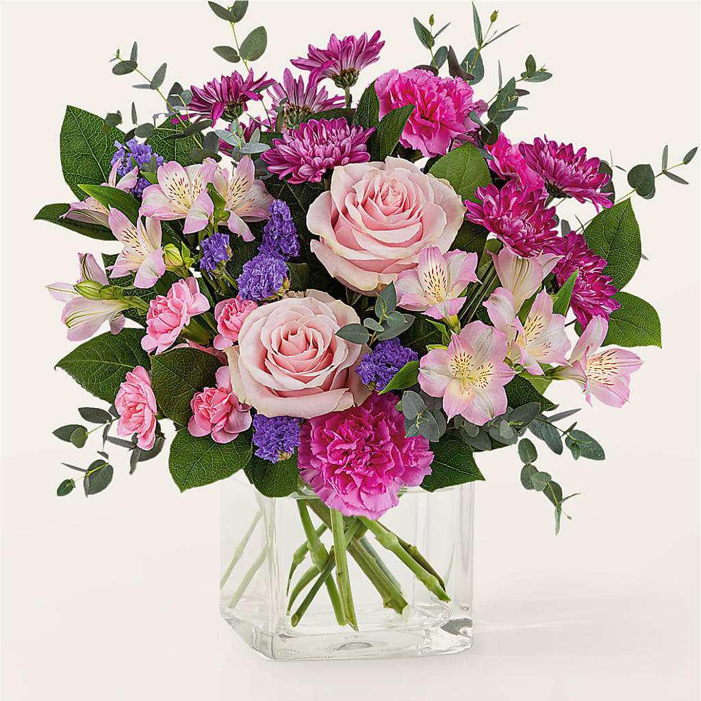 Rosy Radiance Bouquet – STEMZ FLORIST & TREASURES, Calgary AB
