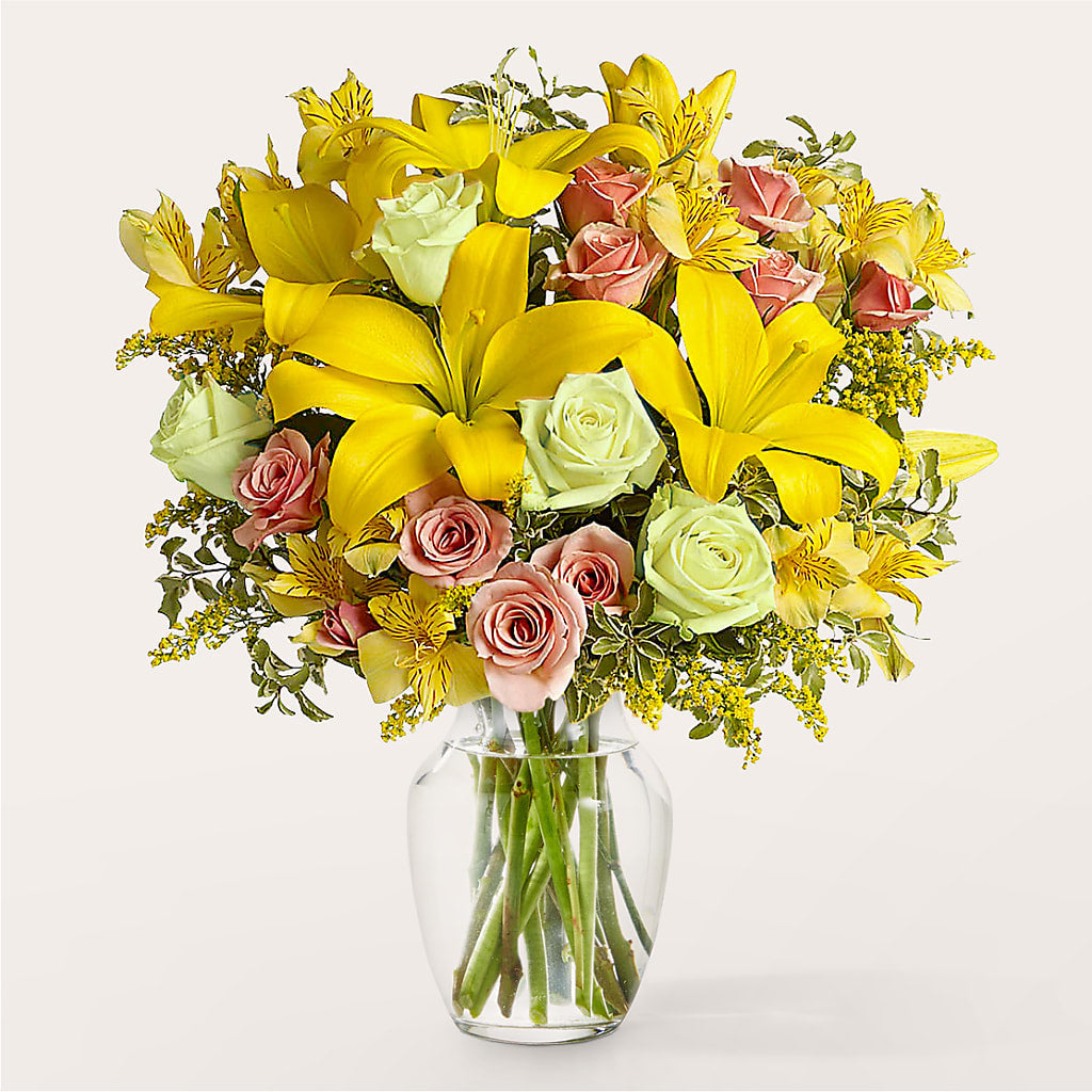 Sunburst Bouquet – STEMZ FLORIST & TREASURES, Calgary AB