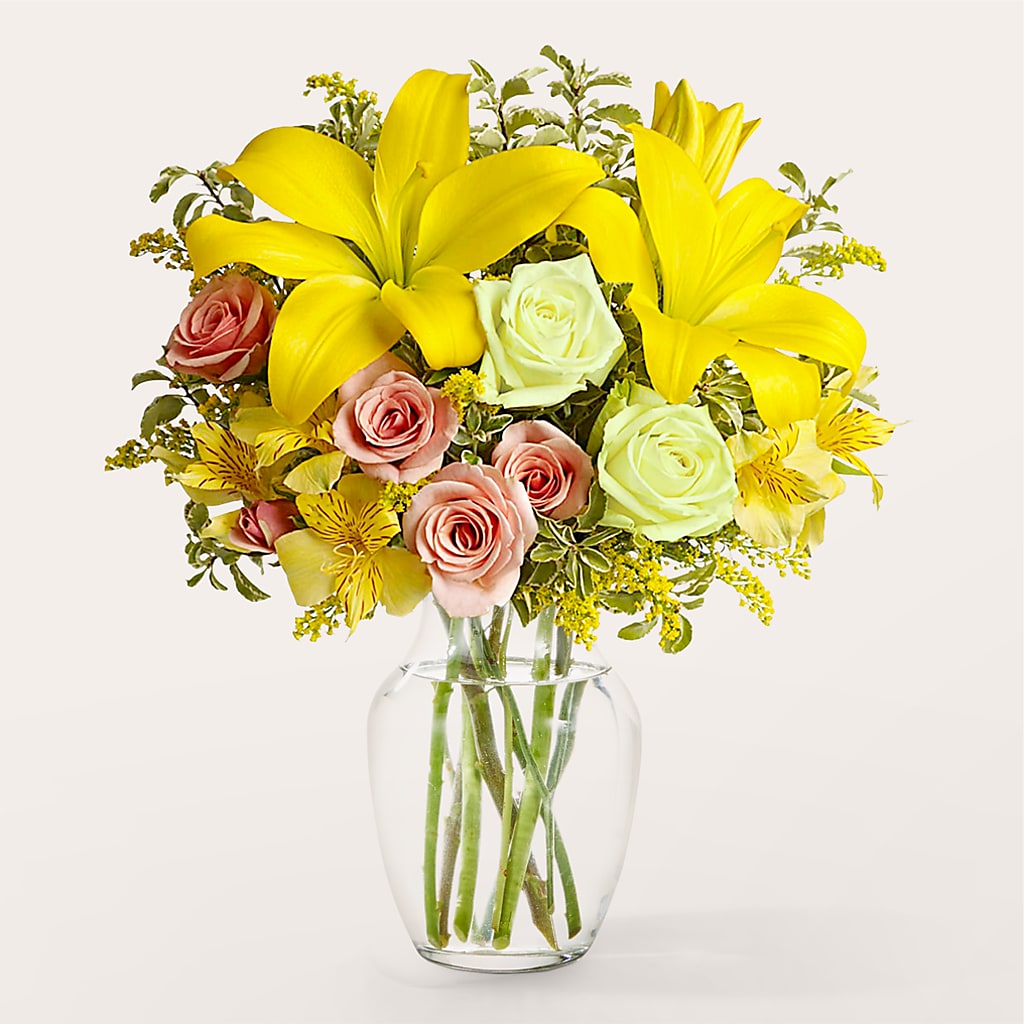 Sunburst Bouquet – STEMZ FLORIST & TREASURES, Calgary AB
