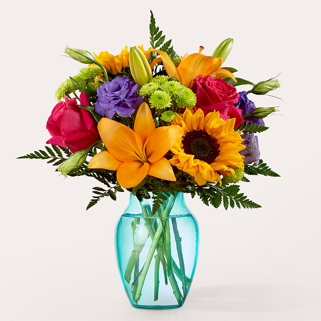 Double Rainbow Bouquet – STEMZ FLORIST & TREASURES, Calgary AB