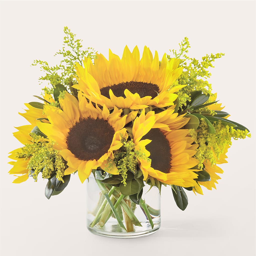Beaming Sunflower Bouquet – STEMZ FLORIST & TREASURES, Calgary AB