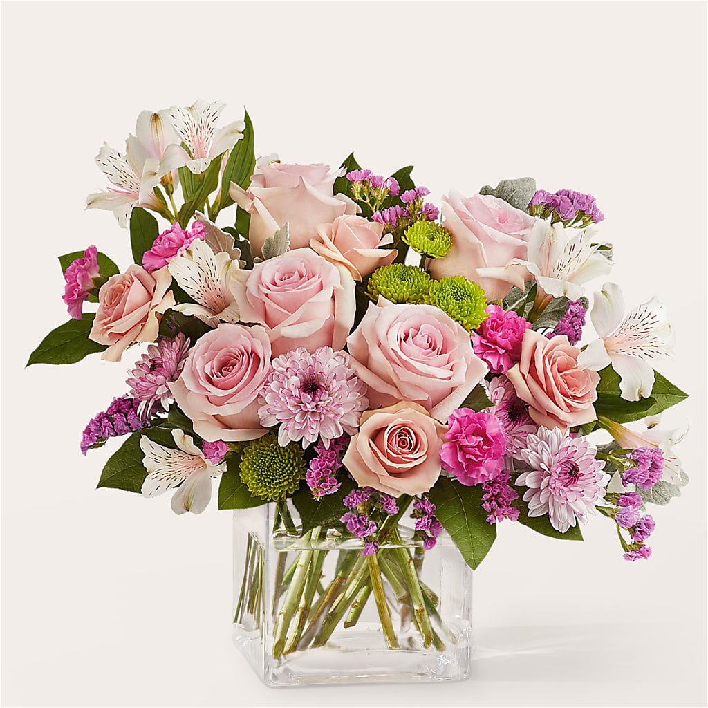 Pink Suede Bouquet – STEMZ FLORIST & TREASURES, Calgary AB