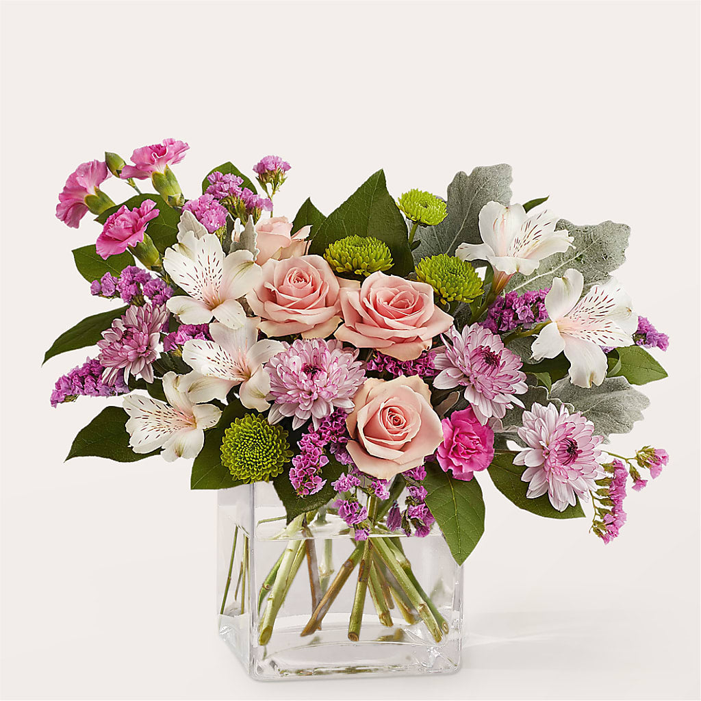 Pink Suede Bouquet – STEMZ FLORIST & TREASURES, Calgary AB