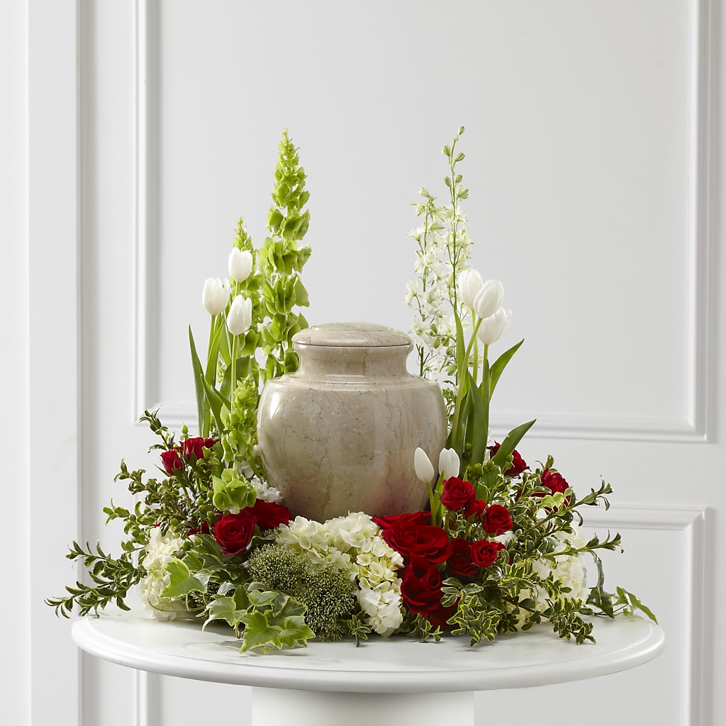 Tears of Comfort Arrangement – STEMZ FLORIST & TREASURES, Calgary AB
