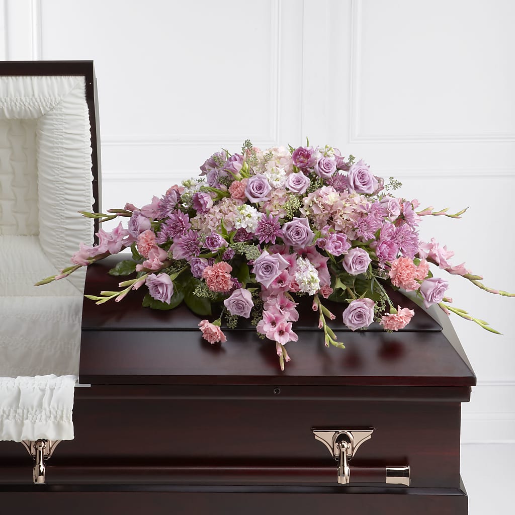 Immorata Casket Spray – STEMZ FLORIST & TREASURES, Calgary AB