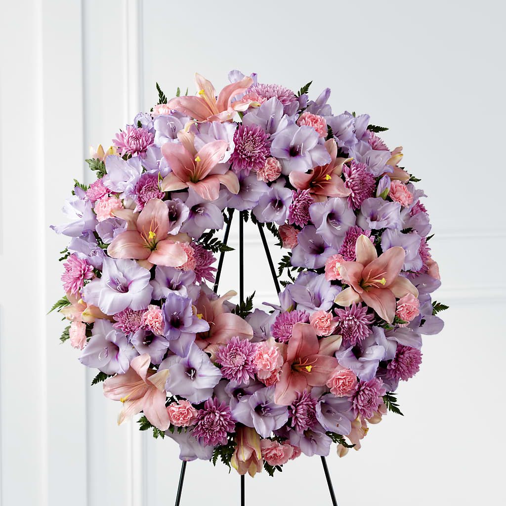 Beloved Friend Wreath – STEMZ FLORIST & TREASURES, Calgary AB