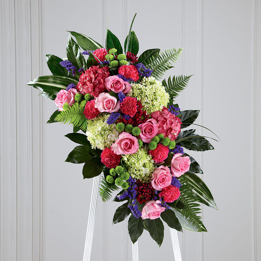 Refreshing Mix Standing Spray – STEMZ FLORIST & TREASURES, Calgary AB