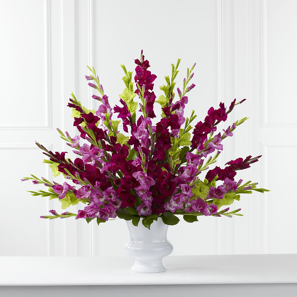 Solemn Offering Arrangement – STEMZ FLORIST & TREASURES, Calgary AB