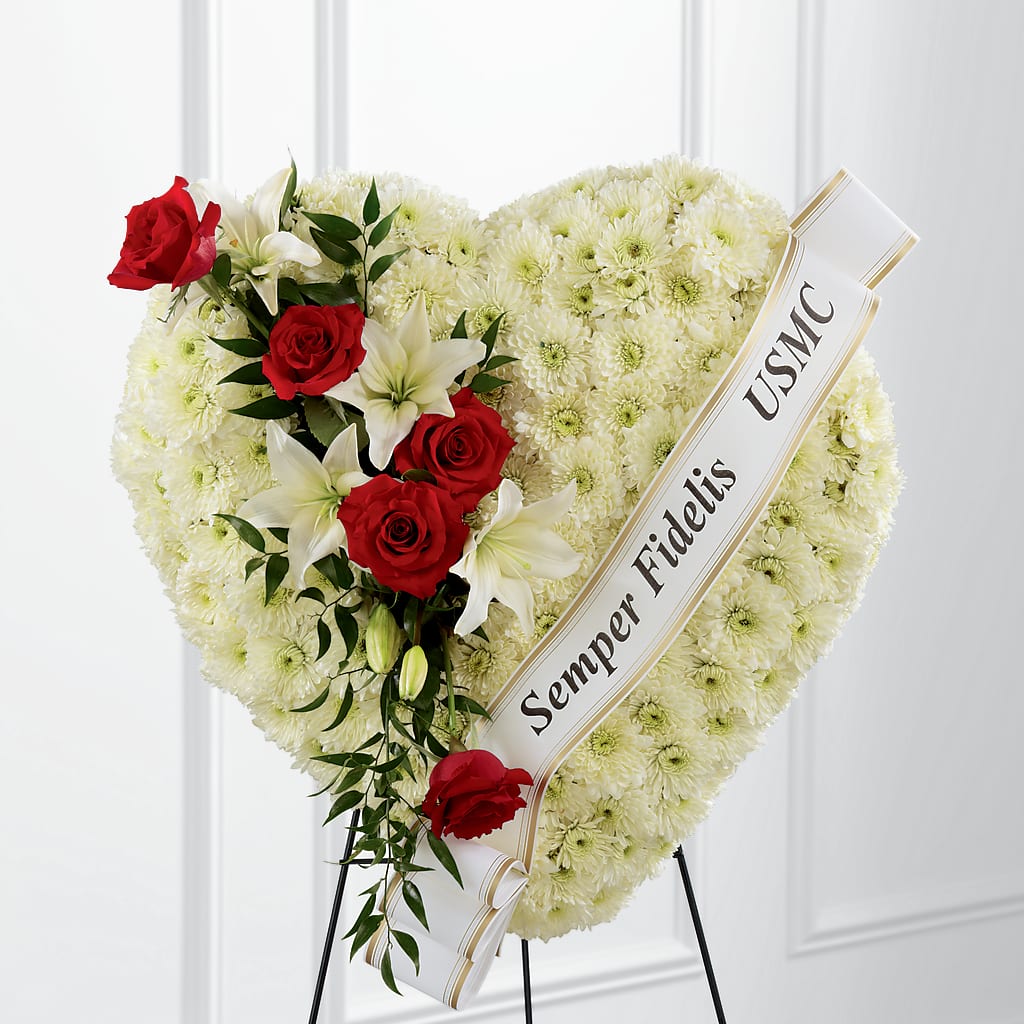 Heartfelt Hero Standing Heart – STEMZ FLORIST & TREASURES, Calgary AB
