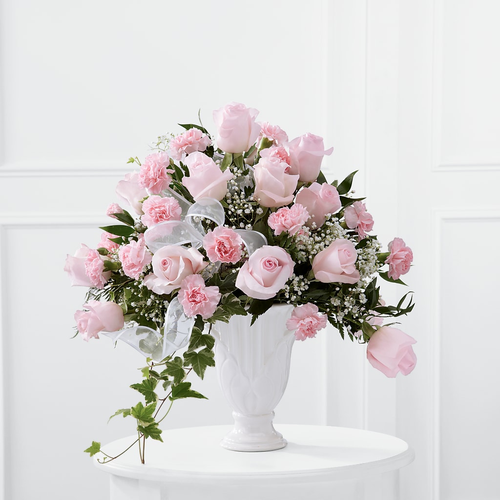 Deepest Sympathy Arrangement – STEMZ FLORIST & TREASURES, Calgary AB