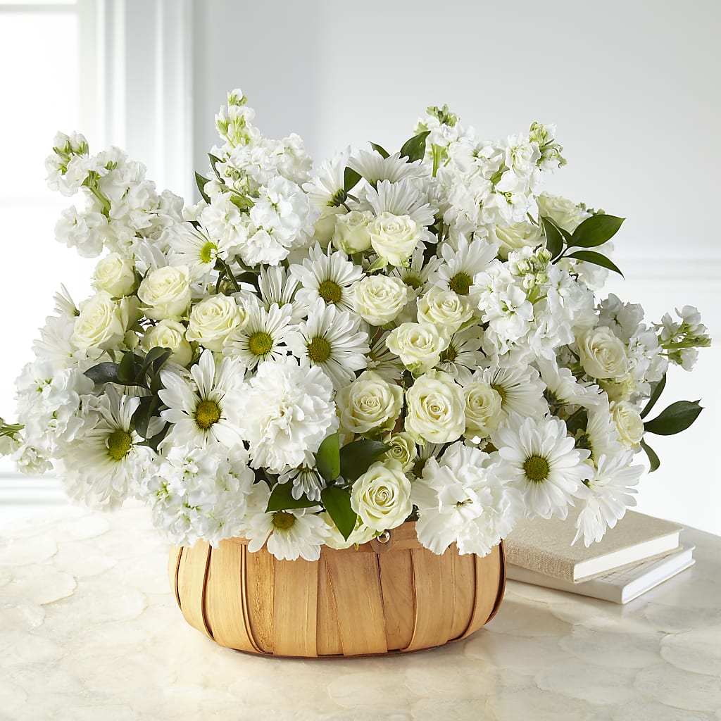 Graceful Garden Basket – STEMZ FLORIST & TREASURES, Calgary AB