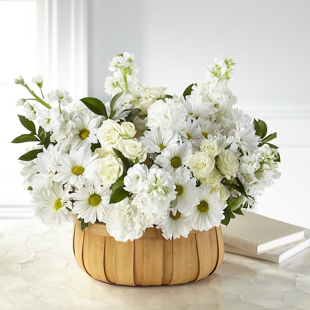Graceful Garden Basket – STEMZ FLORIST & TREASURES, Calgary AB