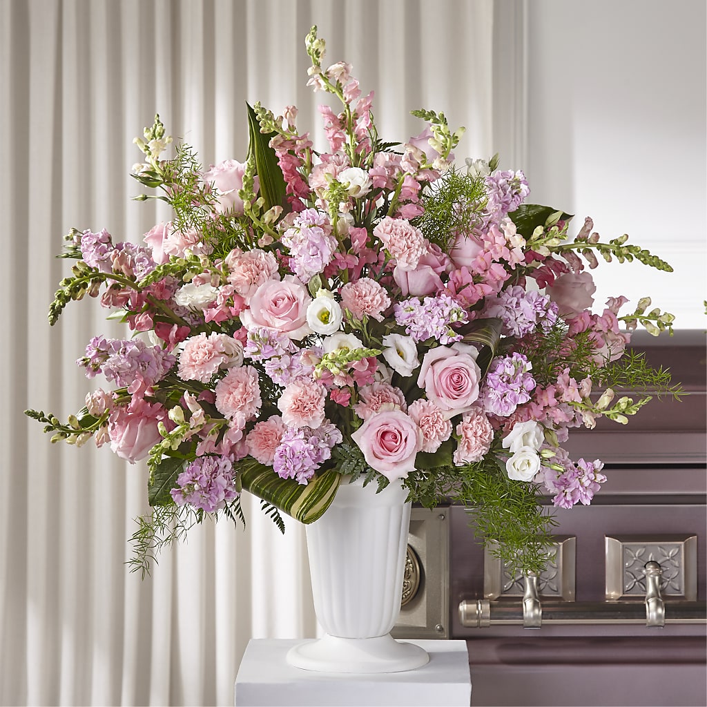 Divine Comfort Arrangement – STEMZ FLORIST & TREASURES, Calgary AB