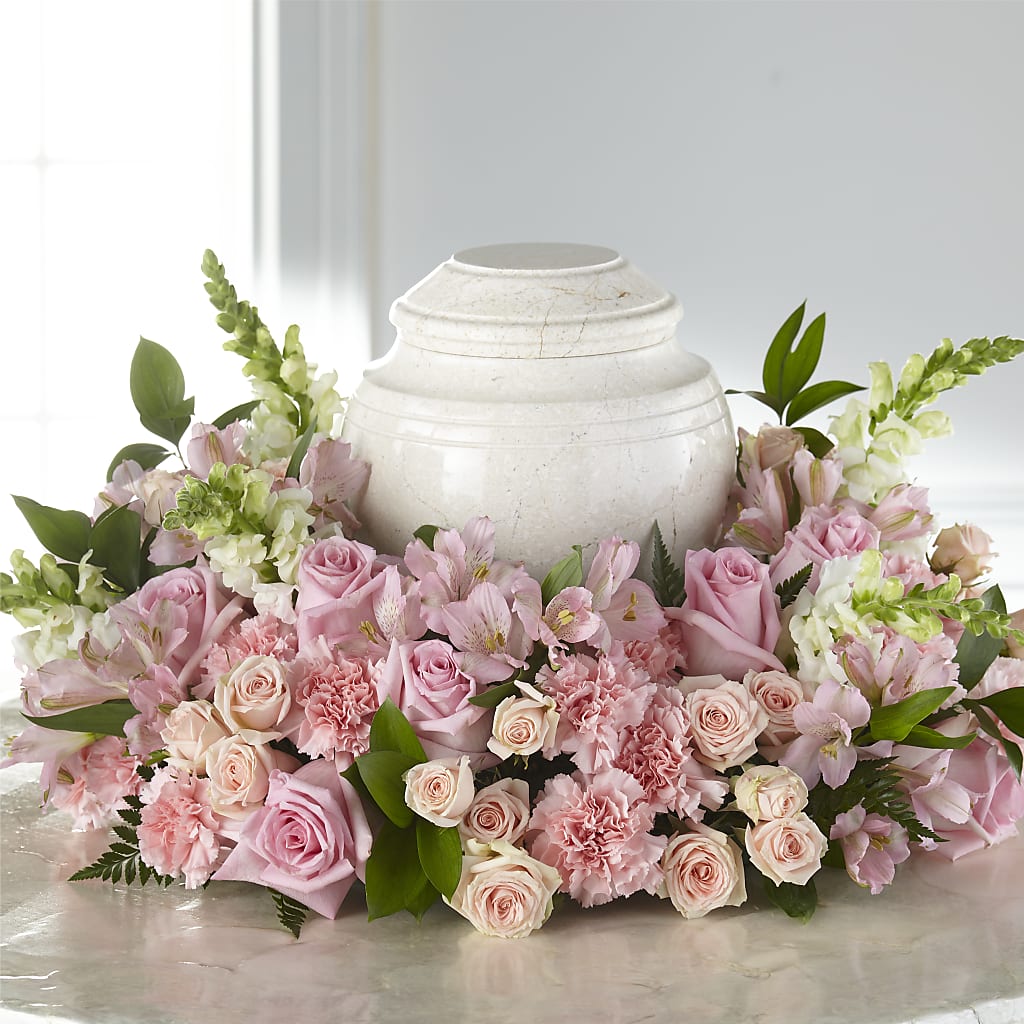 Blooms of Hope Cremation Adornment – STEMZ FLORIST & TREASURES, Calgary AB