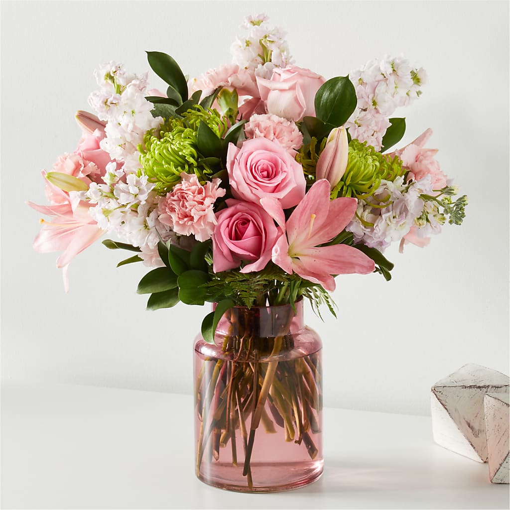 Pretty in Pink Bouquet – STEMZ FLORIST & TREASURES, Calgary AB