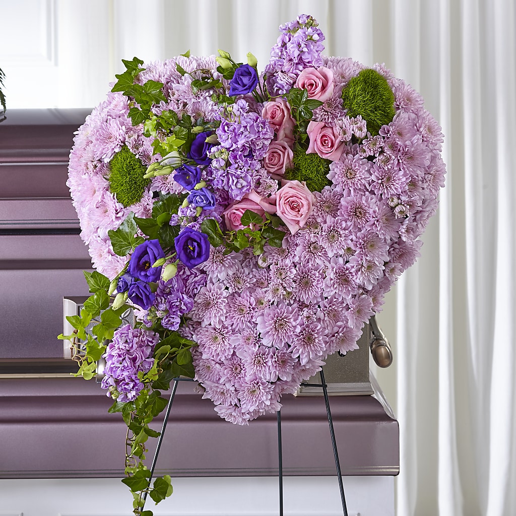 Treasured Love Standing Heart – STEMZ FLORIST & TREASURES, Calgary AB
