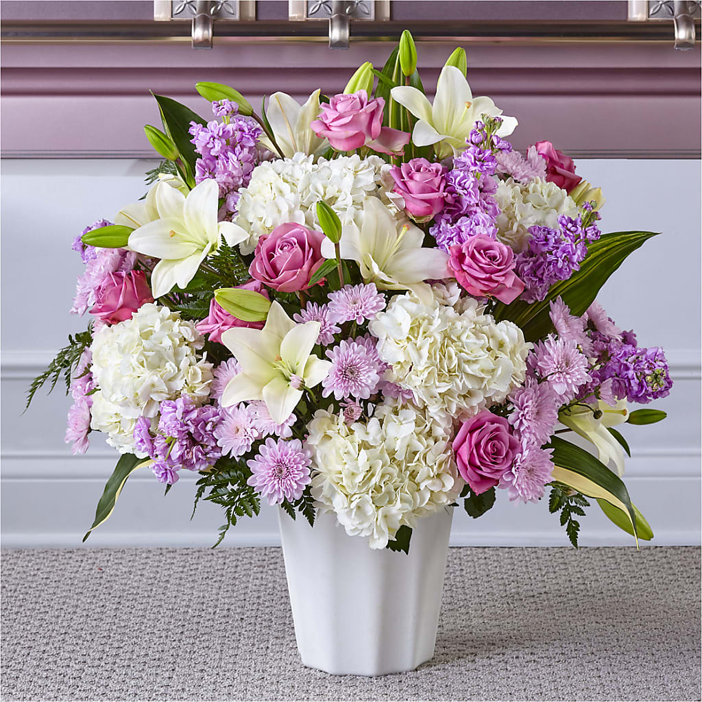 Heaven Sent Floor Basket – STEMZ FLORIST & TREASURES, Calgary AB