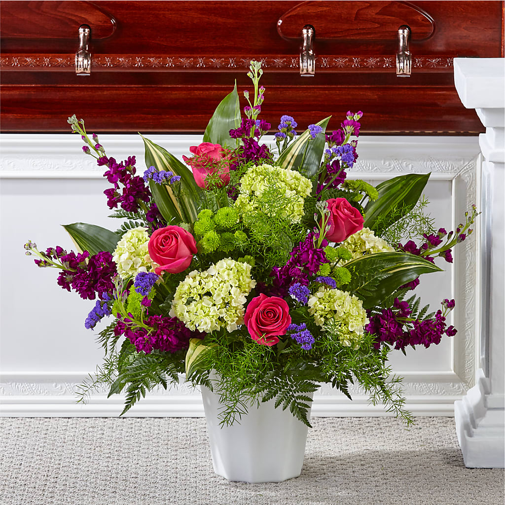 Beautiful Horizons Floor Basket – STEMZ FLORIST & TREASURES, Calgary AB