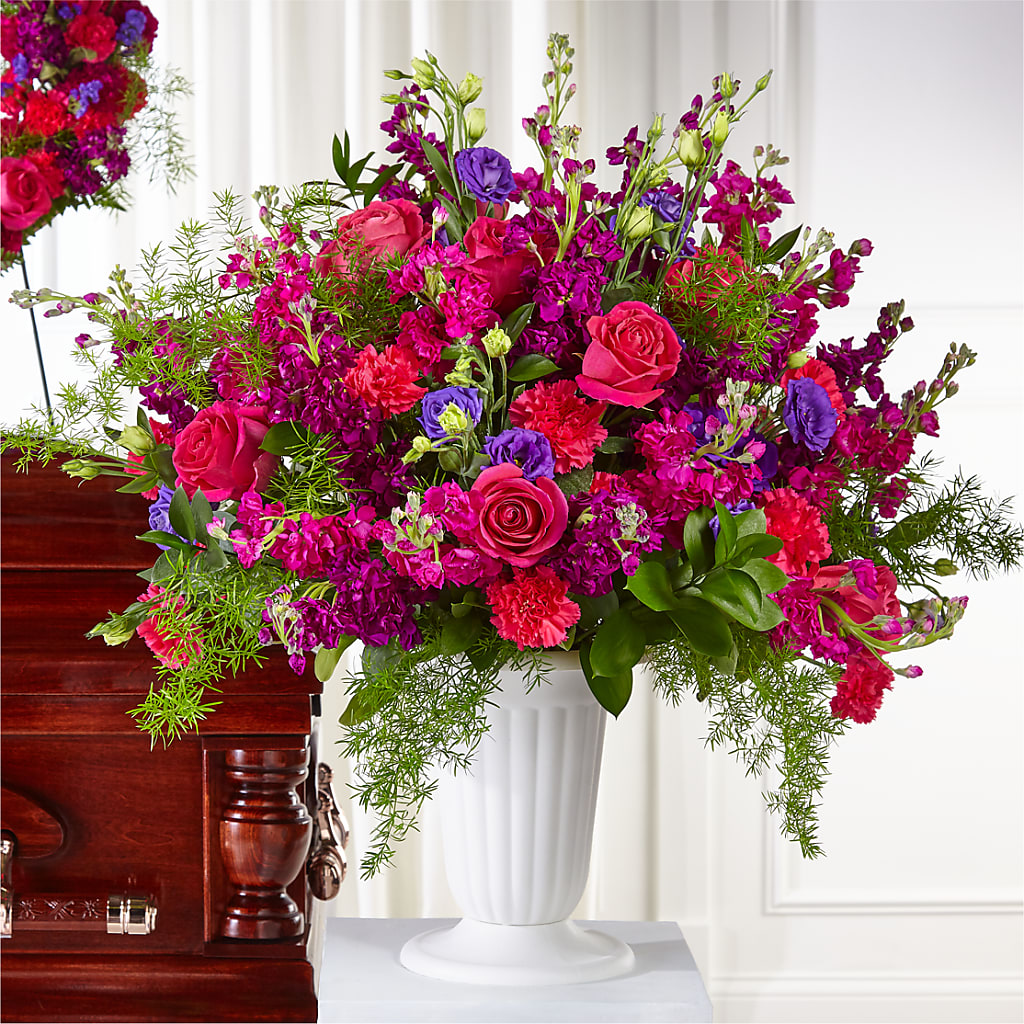 Eternal Day Arrangement – STEMZ FLORIST & TREASURES, Calgary AB