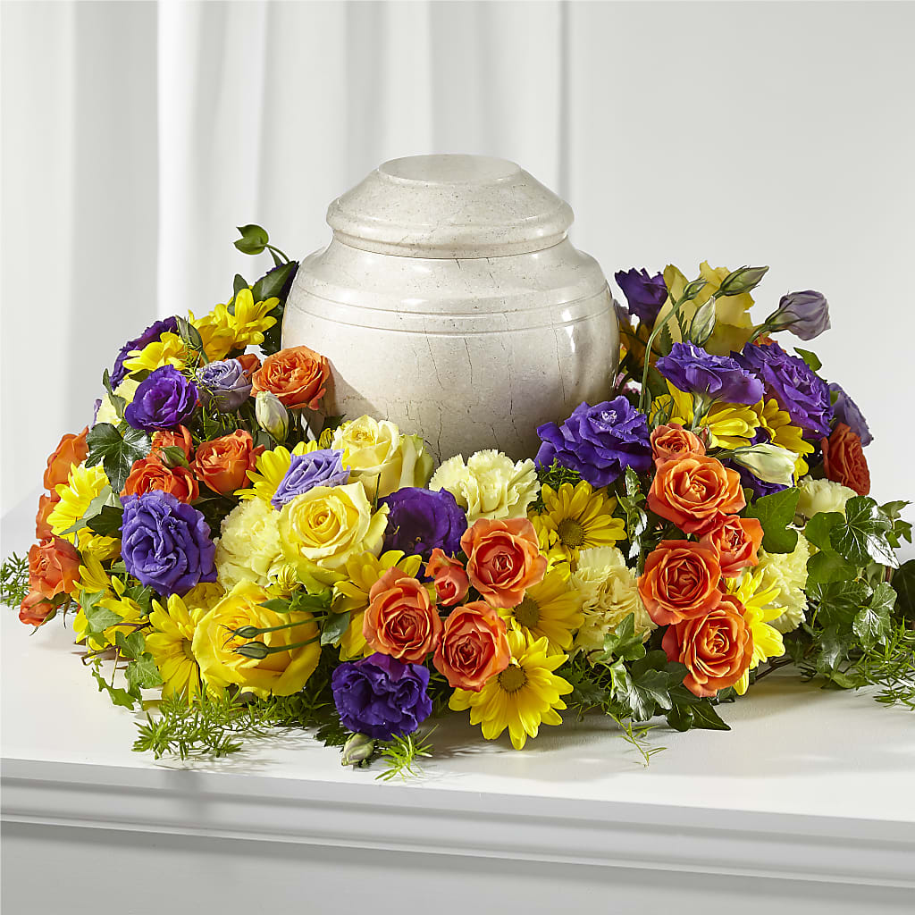 Blossoms of Remembrance Cremation Adornment – STEMZ FLORIST & TREASURES, Calgary AB