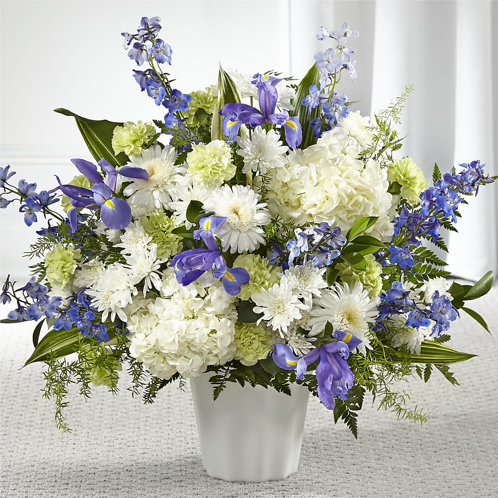 Soft Serenity Floor Basket – STEMZ FLORIST & TREASURES, Calgary AB