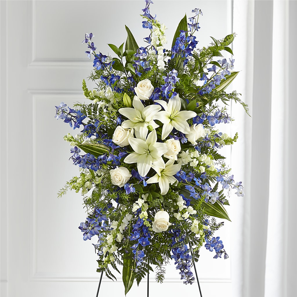 Faithful Friend Standing Spray – STEMZ FLORIST & TREASURES, Calgary AB