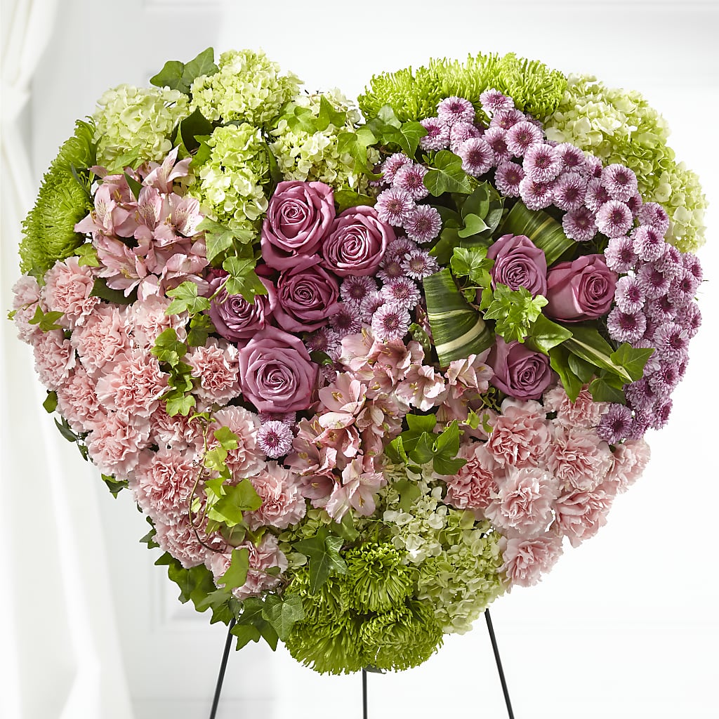 Heartwarming Standing Heart – STEMZ FLORIST & TREASURES, Calgary AB