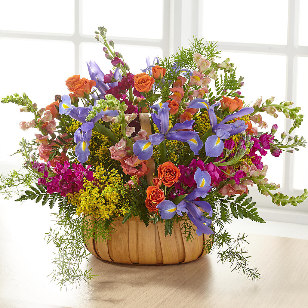Garden of Life Basket – STEMZ FLORIST & TREASURES, Calgary AB