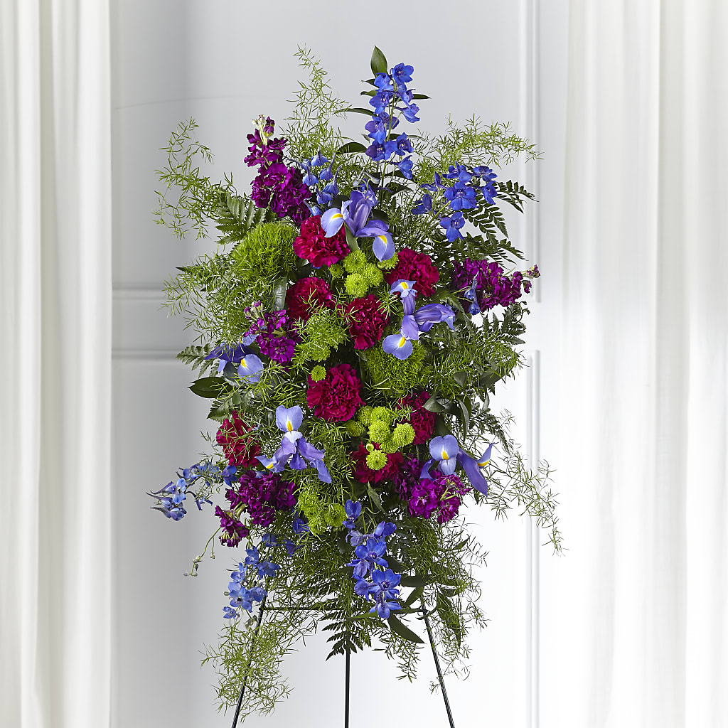 Heavenly Skies Standing Spray – STEMZ FLORIST & TREASURES, Calgary AB