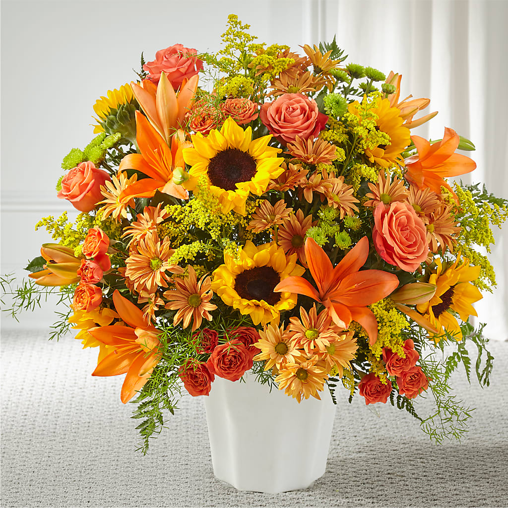 Harvest Thoughts Floor Basket – STEMZ FLORIST & TREASURES, Calgary AB