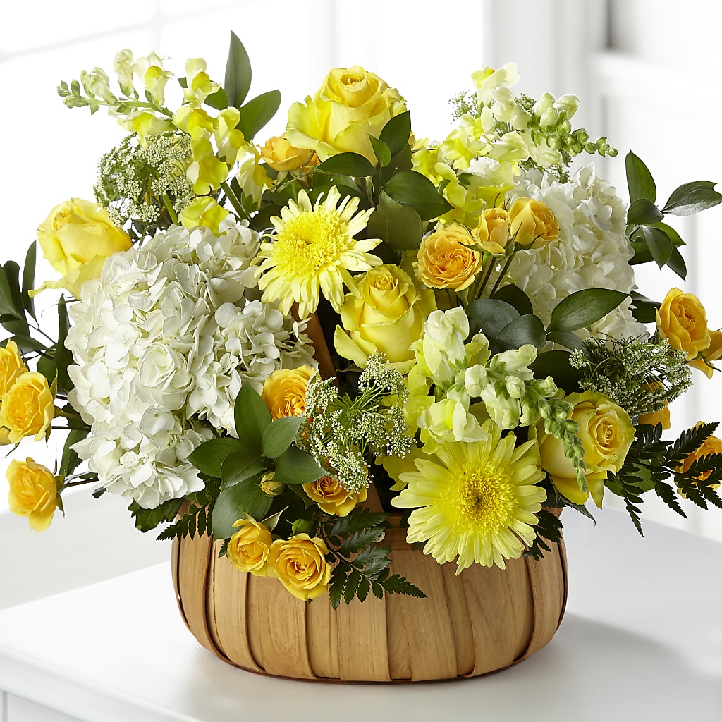 Rustic Remembrance Basket – STEMZ FLORIST & TREASURES, Calgary AB
