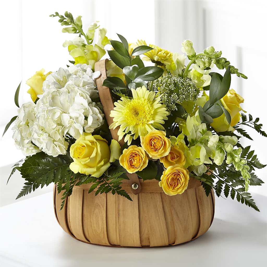 Rustic Remembrance Basket – STEMZ FLORIST & TREASURES, Calgary AB