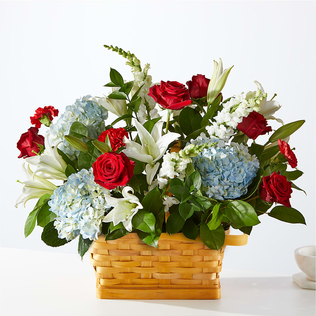 Greater Glory Basket – STEMZ FLORIST & TREASURES, Calgary AB