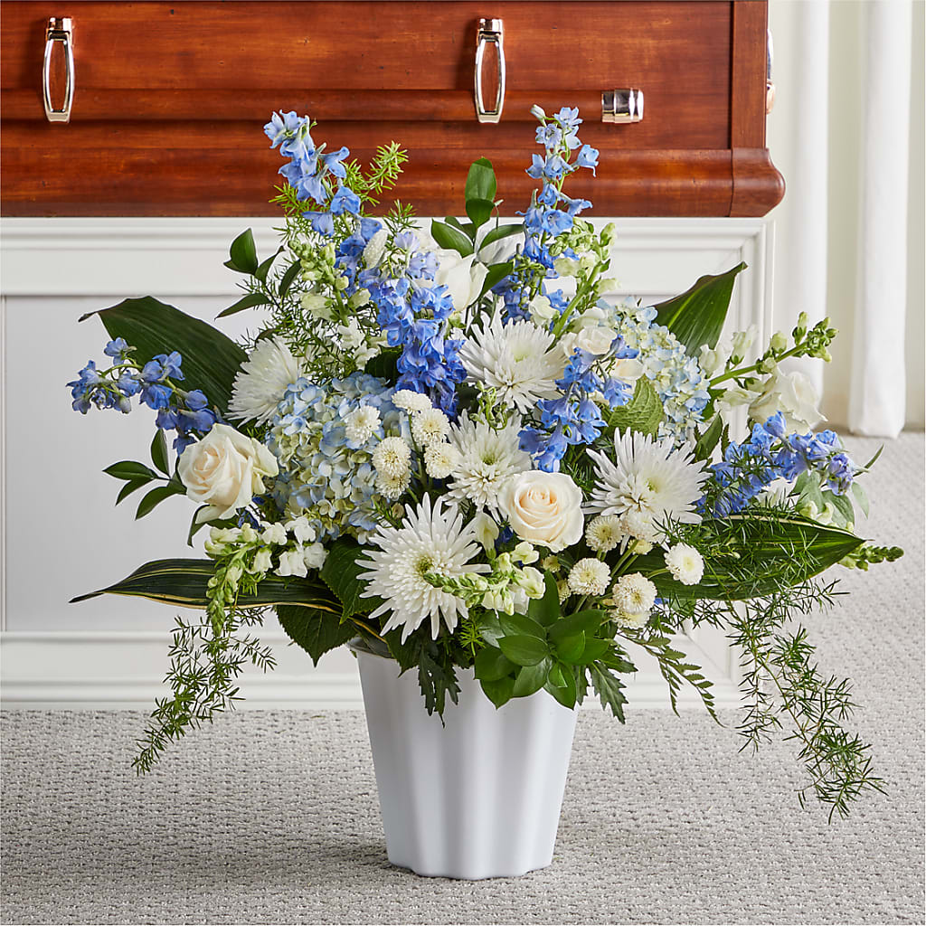 Everlasting Memories Floor Basket – STEMZ FLORIST & TREASURES, Calgary AB