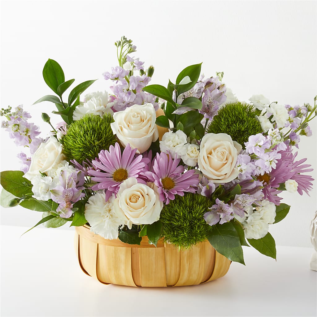 Peace & Love Basket – STEMZ FLORIST & TREASURES, Calgary AB