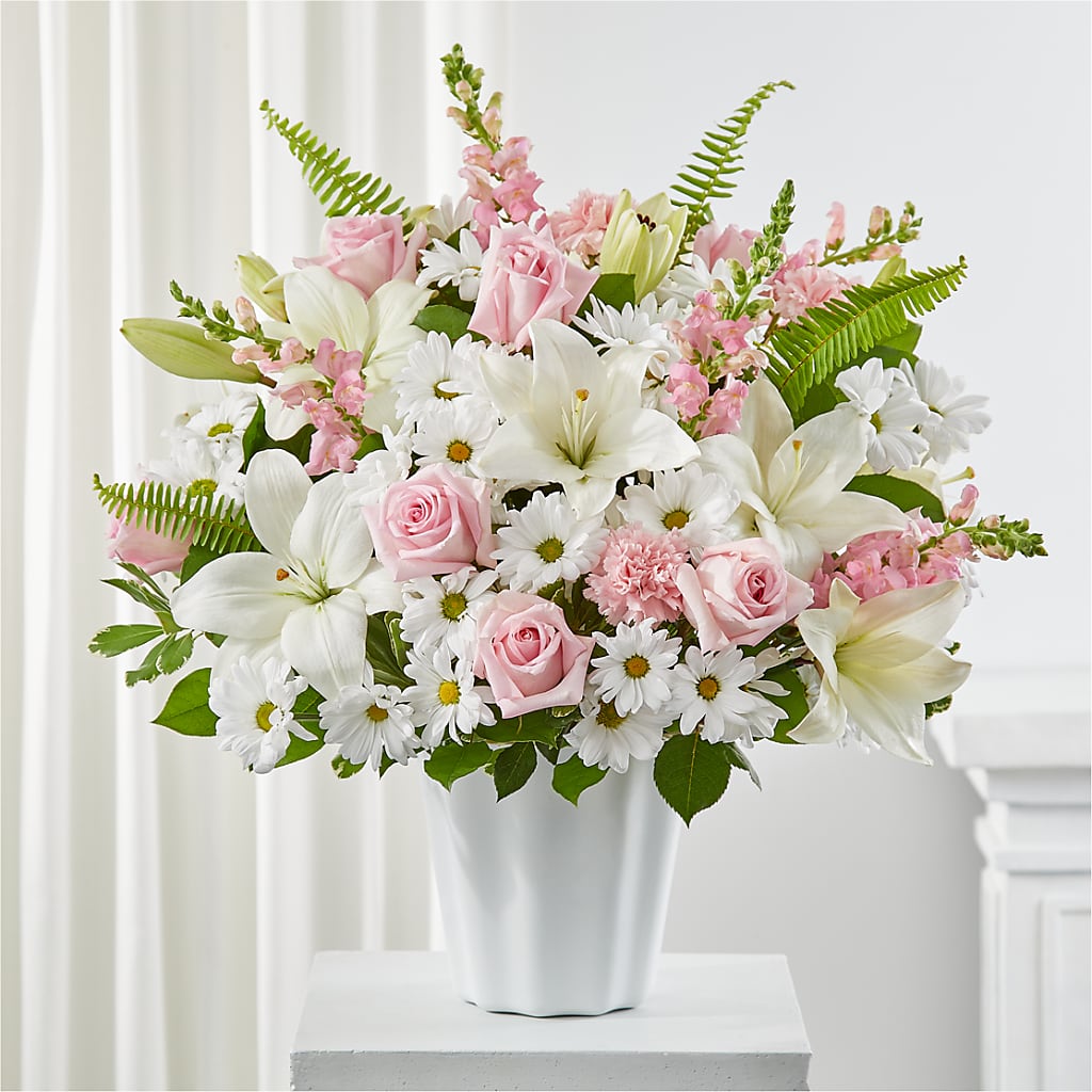 Soft Touch Tabletop Basket – STEMZ FLORIST & TREASURES, Calgary AB
