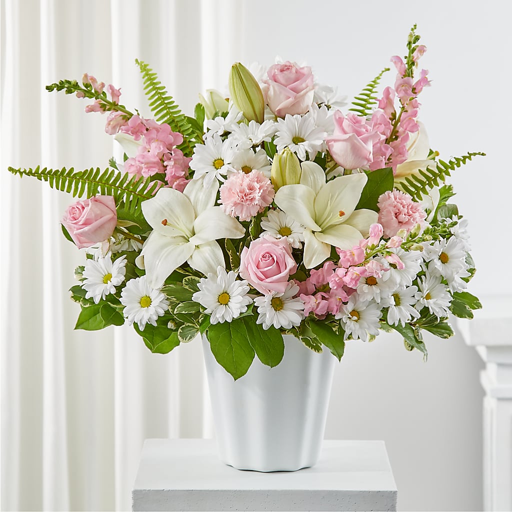 Soft Touch Tabletop Basket – STEMZ FLORIST & TREASURES, Calgary AB