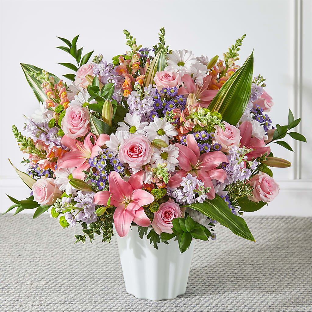 Abundant Compassion Floor Basket – STEMZ FLORIST & TREASURES, Calgary AB